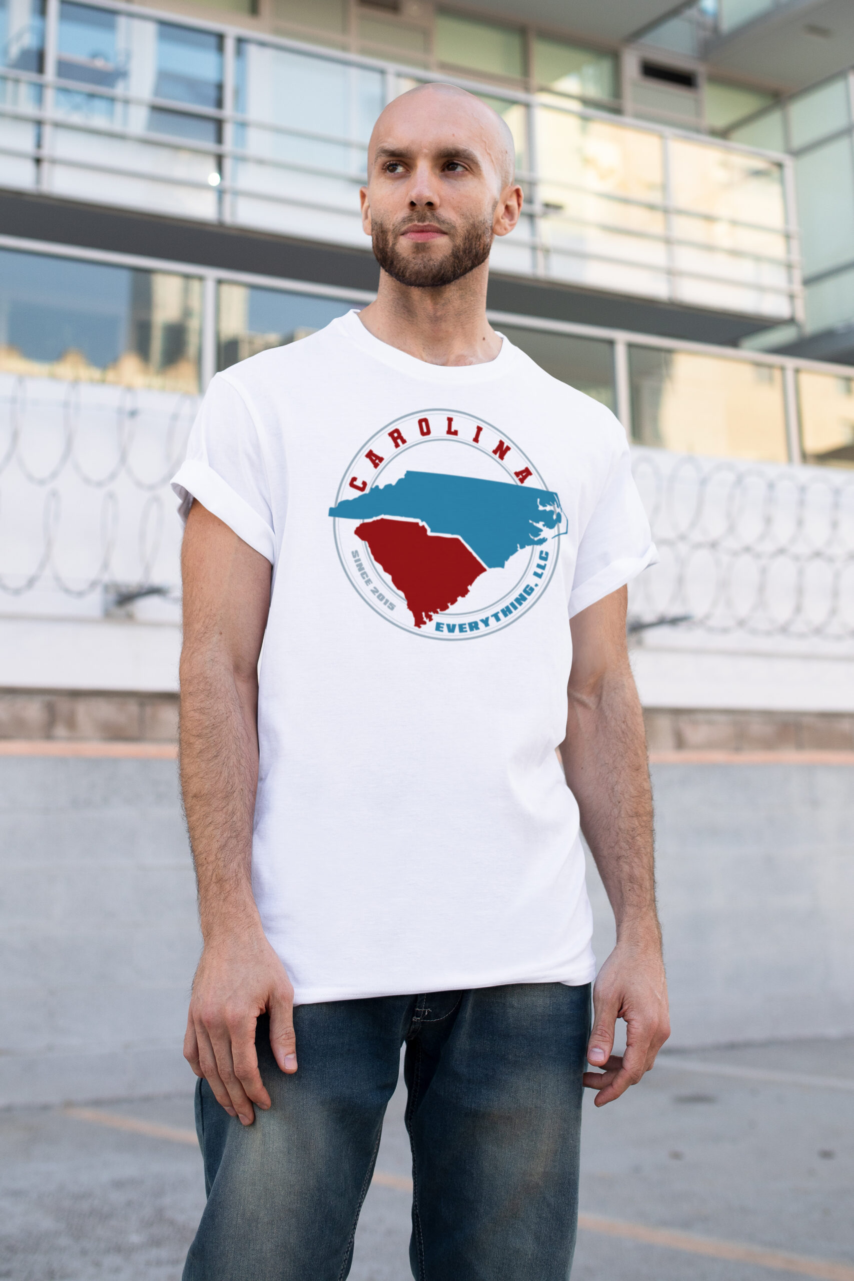 Coffee Printed Black Tshirt